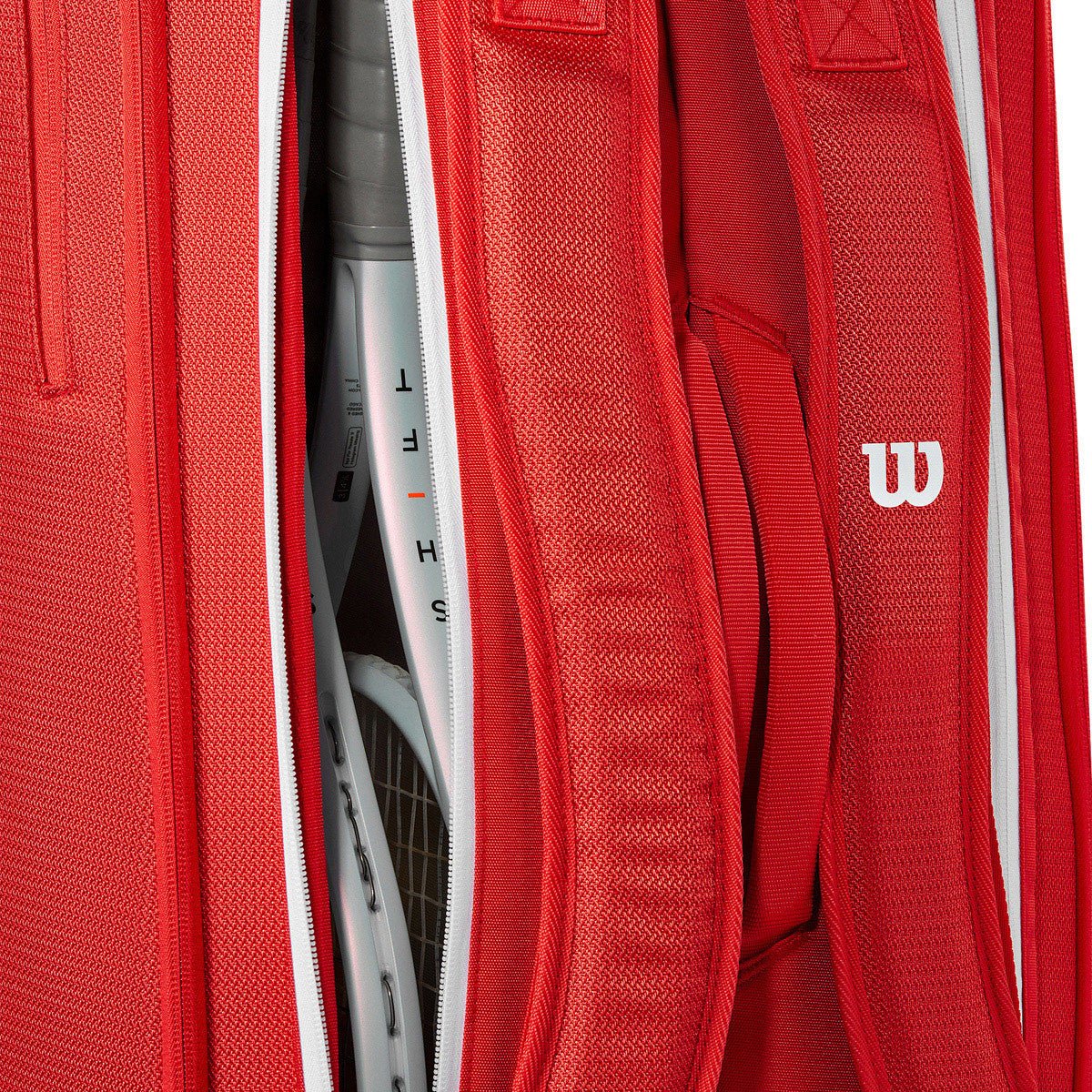 Maleta Wilson Super Tour Rojo 9R - Tennis Boutique México
